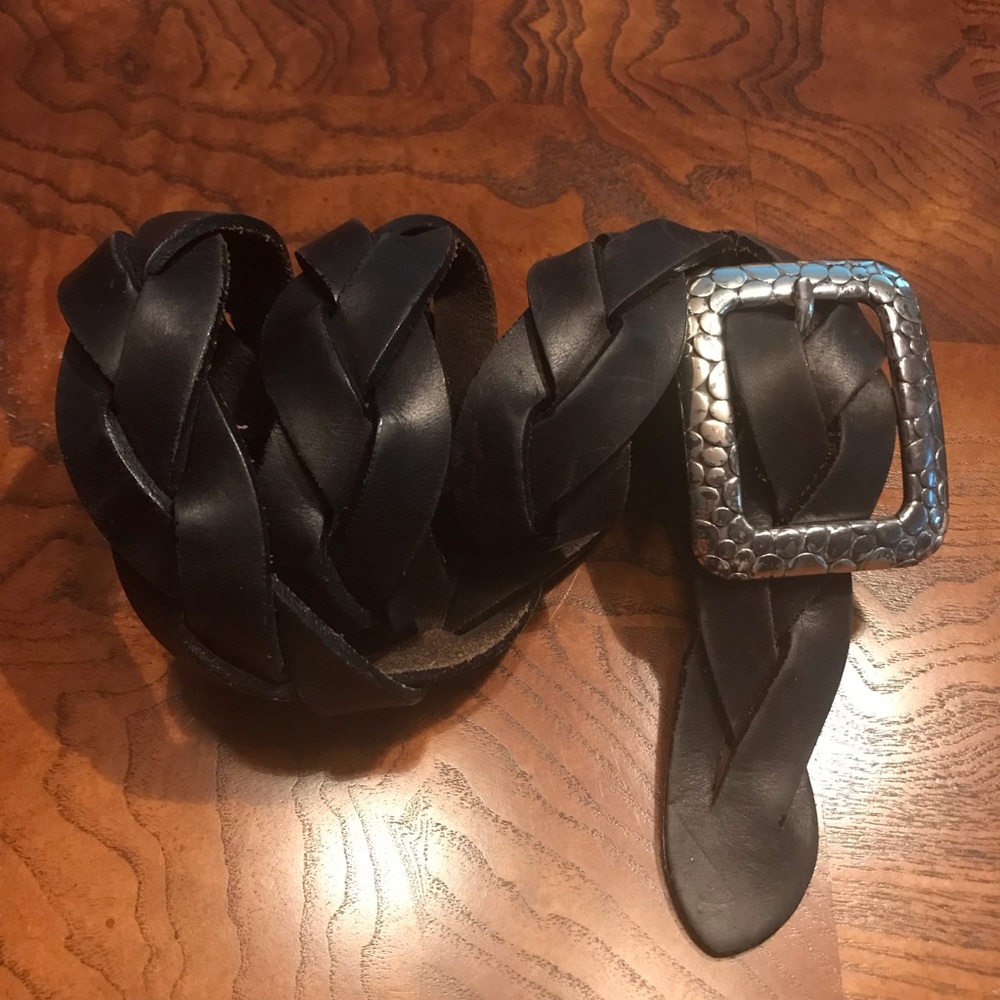 Brighton Belt Black Leather size 34 - Picture 6 of 7